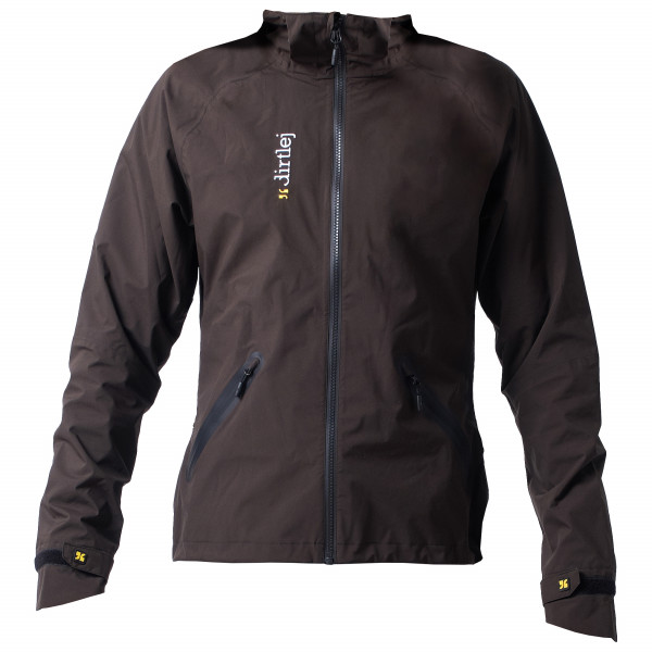 Image of dirtlej - Weathershield Waterproof - Velojacke Gr L;M;S;XL;XS grau/schwarz