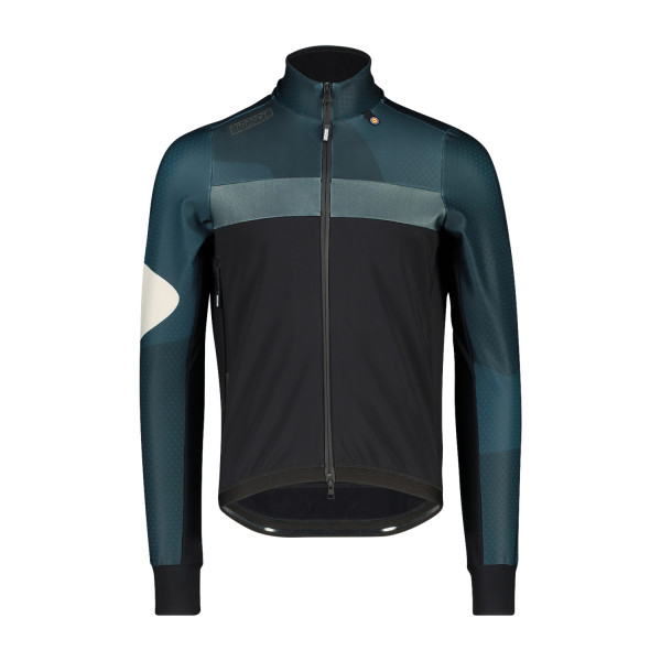 Image of Bioracer - Spitfire Tempest Protect Jacket - Velojacke Gr L schwarz/blau