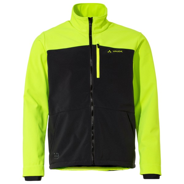 Image of Vaude - Virt Softshell Jacket II - Velojacke Gr 3XL;L;M;S;XL;XXL blau;gelb bei Bergfreunde.ch - der Outdoor Shop