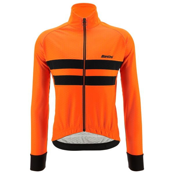 Image of Santini - 3W Color Halo Winter Jacket - Velojacke Gr 3XL;4XL;5XL;L;M;XL;XXL grün;orange;schwarz bei Bergfreunde.ch - der Outdoor Shop