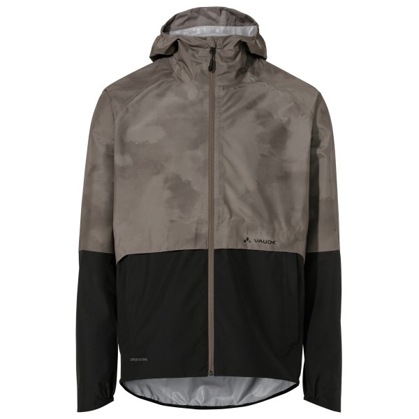 wasserdichte Radjacke Vaude Loamer Rain Jacket Herren (Gr S |grau/schwarz |wasserdicht)