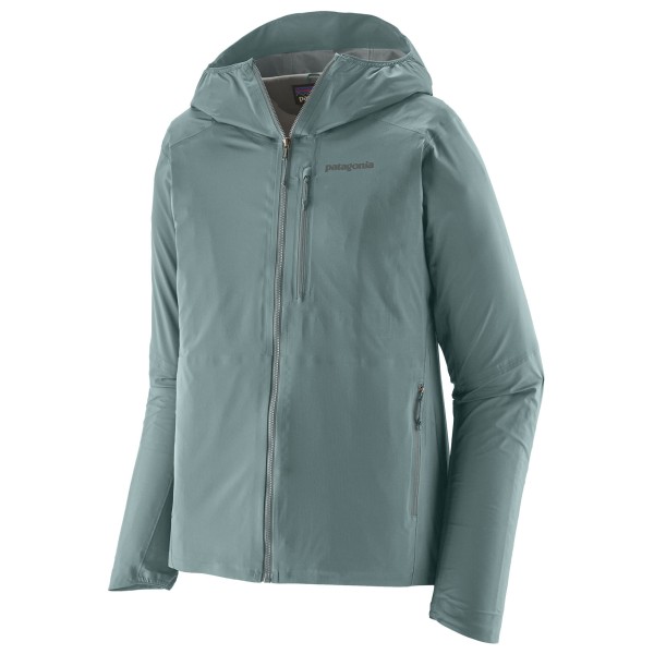 Patagonia Trail Craft Jacket Fahrradjacke Herren Bike to Work (Gr L |türkis |wasserdicht)