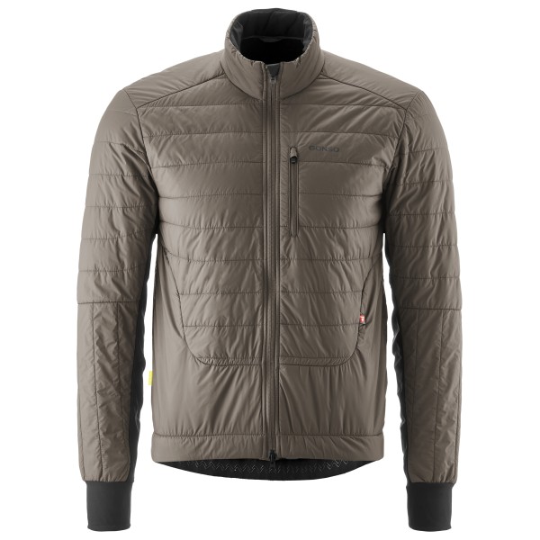 Thermo-Radjacke Gonso Trail Jacket Primaloft Herren (Gr L |grau/braun)