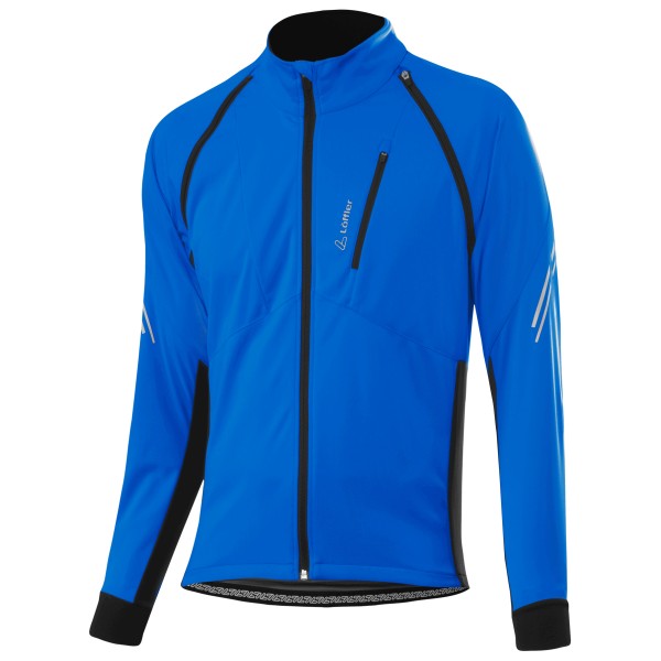 Löffler Bike Zip-Off Jacket San Remo Airblocc Light Fahrradjacke Herren (Gr 48 |blau)