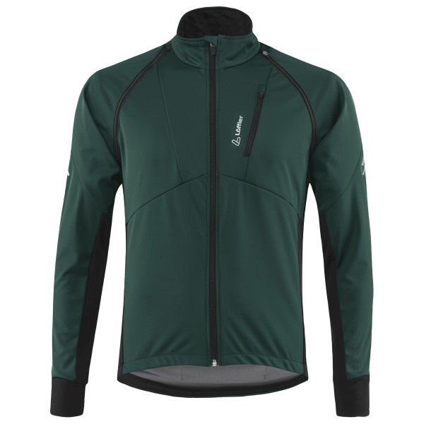 Löffler Bike Zip-Off Jacket San Remo Airblocc Light Fahrradjacke Herren Bike to Work (Gr 56 |blau)