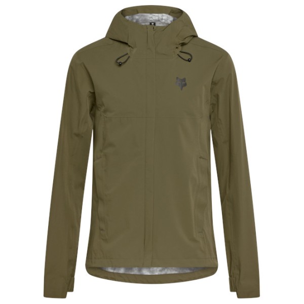 wasserdichte Radjacke FOX Racing Ranger Water Jacket Herren (Gr L |oliv |wasserdicht)