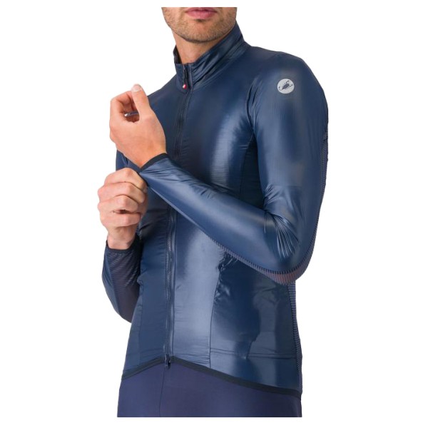 Castelli Aria Shell 2 Jacket Fahrradjacke Herren (Gr M |blau)