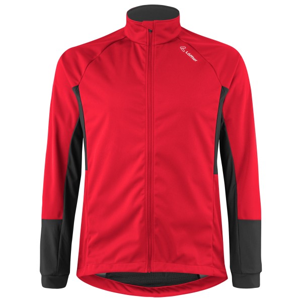 winddichte Radjacke Löffler Bike Jacket Beta Airblocc Light Herren (Gr 52 |rot)