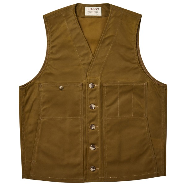 Filson - Oil Tin Cloth Vest - Windweste Gr 3XL;L;M;S;XL;XXL braun