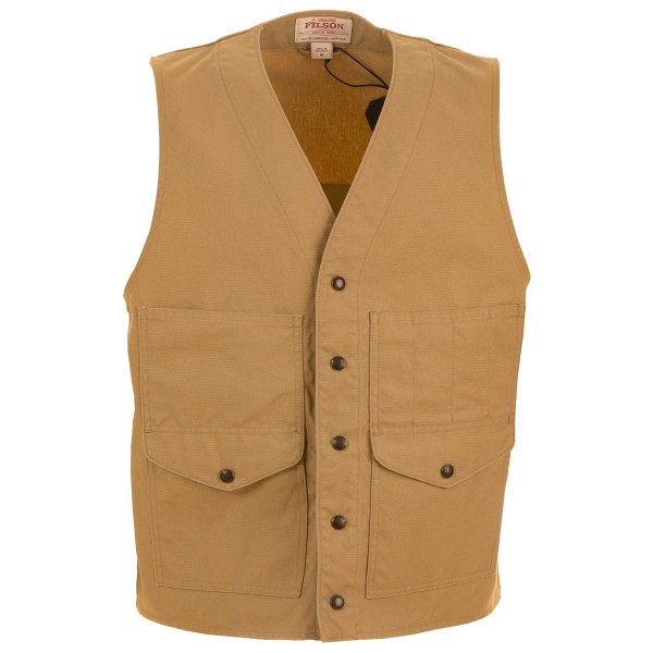 Trainingsweste Filson Dry Tin Vest Herren (Gr XL |beige)