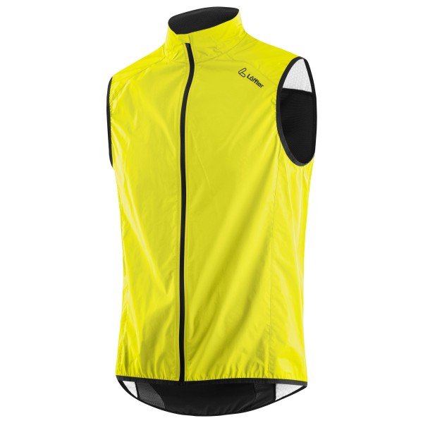 Löffler Bike Vest Comfort Fit WPM Pocket Fahrradweste Men (Gr 52 |gelb)