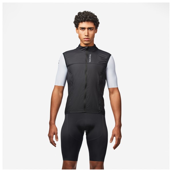 VAN RYSEL Sleeveless Wind Vest Ultralight Fahrradweste Herren (Gr S |weiß)
