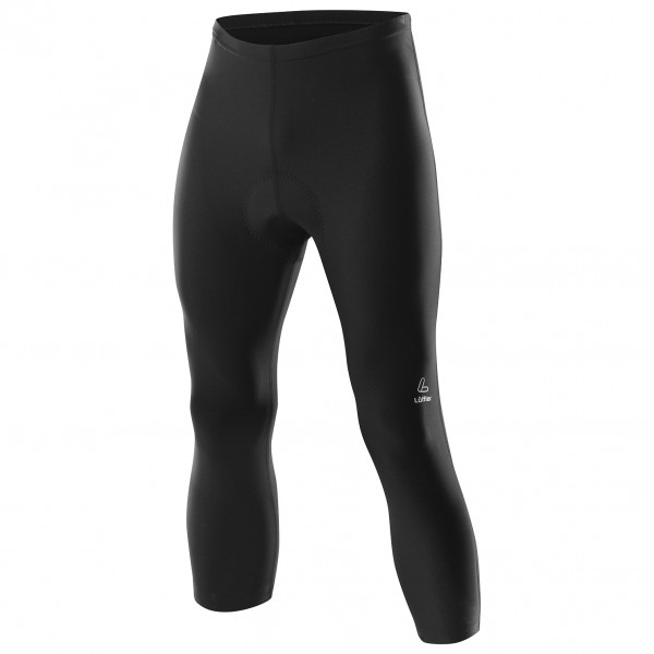Image of Löffler - Bike 3/4 Tights Basic - Velohose Gr 46;48;50;52;54;56;58;60 schwarz bei Bergfreunde.ch - der Outdoor Shop