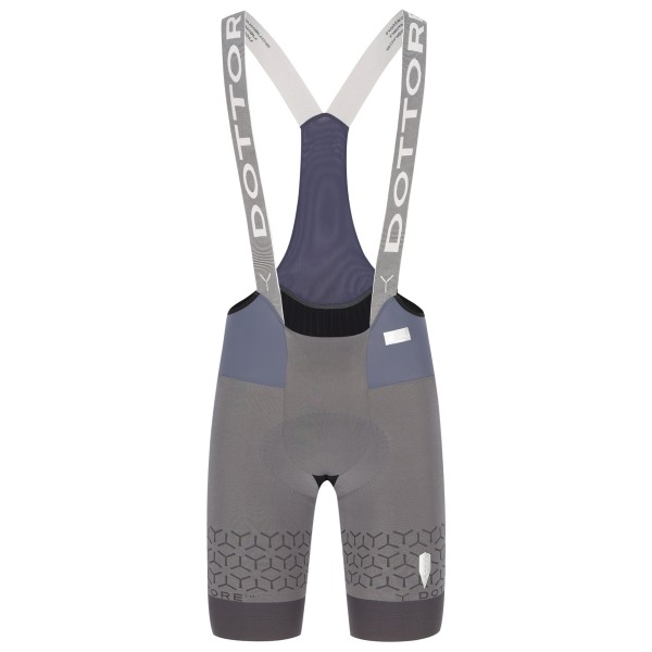 Q36.5 Dottore Pro Bib Shorts Signature Radhose Herren (Gr XL |grau)