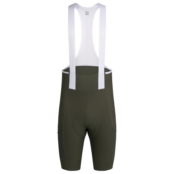 Bib Shorts & Tight Rapha Brevet Element Cargo Bib Shorts Herren (Gr XL |grün/weiß)