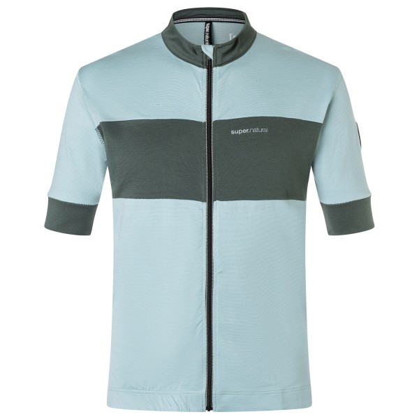 Image of super.natural - Gravier Jersey - Velotrikot Gr L grau