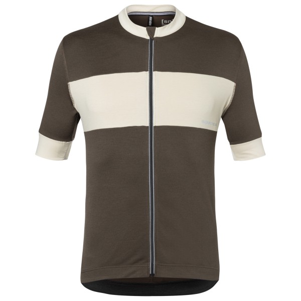 Image of super.natural - Gravier Jersey - Velotrikot Gr L braun