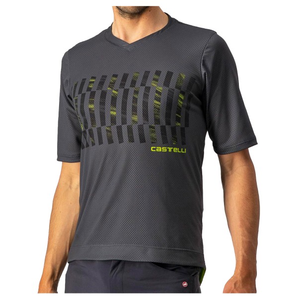 Image of Castelli - Trail Tech Tee - Velotrikot Gr 3XL;L;M;S;XL grau;oliv bei Bergfreunde.ch - der Outdoor Shop