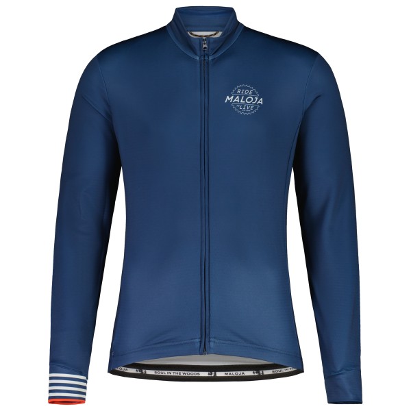 Image of Maloja - TeseroM. 1/1 - Velotrikot Gr L;M;S;XL blau;oliv;schwarz bei Bergfreunde.ch - der Outdoor Shop