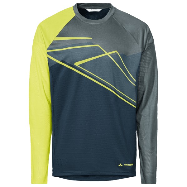 Image of Vaude - Moab L/S T-Shirt VI - Velotrikot Gr M;S blau;oliv
