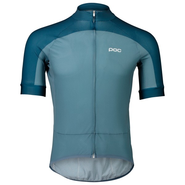 Image of POC - Essential Road Logo Jersey - Velotrikot Gr L;M;S;XXL grau;schwarz;türkis
