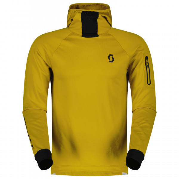 Image of Scott - Hoody Trail Storm L/S - Velotrikot Gr L;M;S;XL;XXL oliv;schwarz