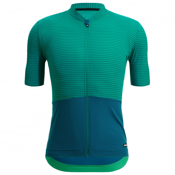Image of Santini - Colore Riga Jersey - Velotrikot Gr 3XL;L;M blau;türkis