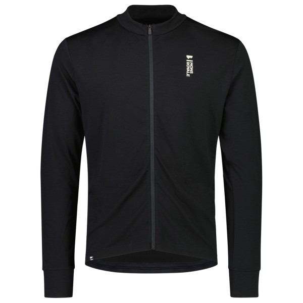 Image of Mons Royale - Roam Cargo Merino Shift Full Zip L/S - Velotrikot Gr M;S;XL schwarz