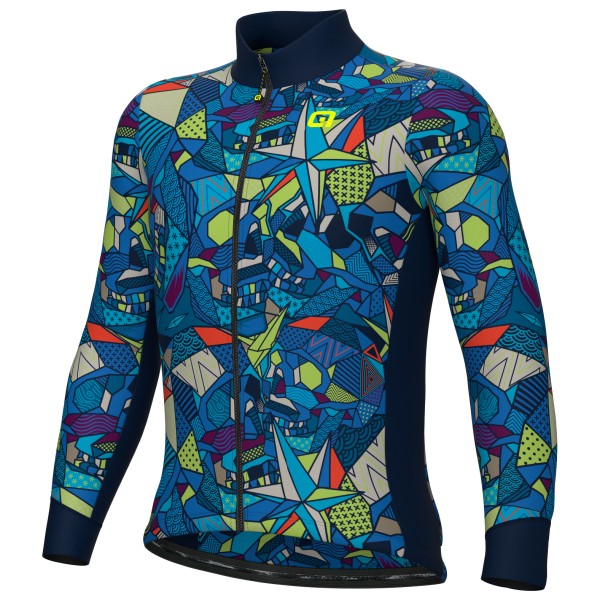 Image of Alé - Pragma Over L/S Jersey - Velotrikot Gr 4XL;5XL;L;XL;XXL blau