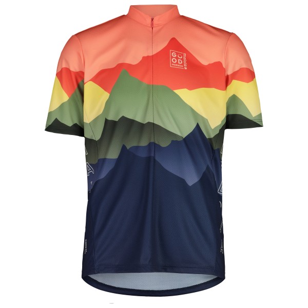 Image of Maloja - PakaM. All Mountain - Velotrikot Gr L;M;S;XL;XXL blau;oliv