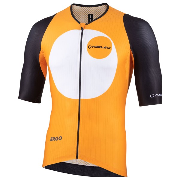 Image of Nalini - Fast Jersey - Velotrikot Gr L;M;XL;XXL grau;orange