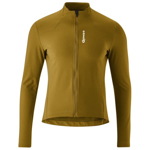 Image of Gonso - Sitivo Trikot Therm - Velotrikot Gr 3XL;L;M;S;XL;XXL braun;schwarz