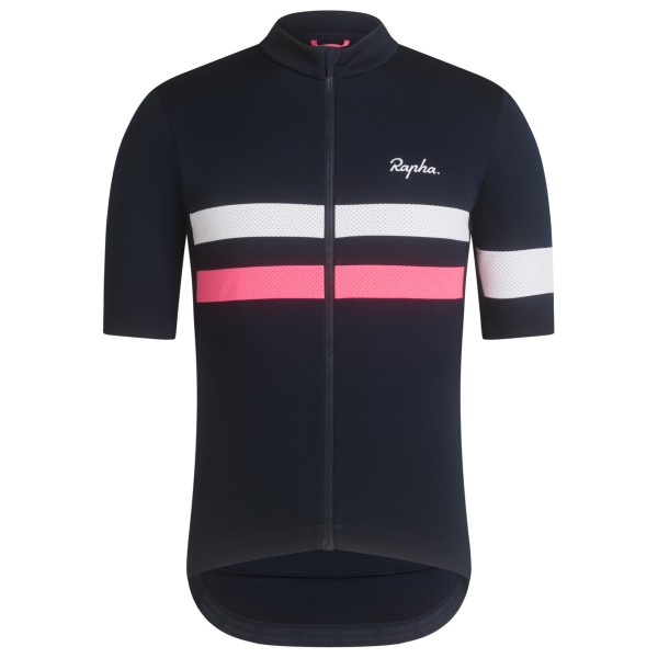 Image of Rapha - Brevet Jersey - Velotrikot Gr L blau