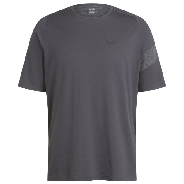 Image of Rapha - Trail Merino Short Sleeve T-Shirt - Velotrikot Gr L;M;S;XL;XXL blau/grau