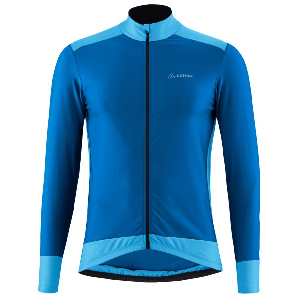 Image of Löffler - Bike L/S Jersey General Mid - Velotrikot Gr 52 blau