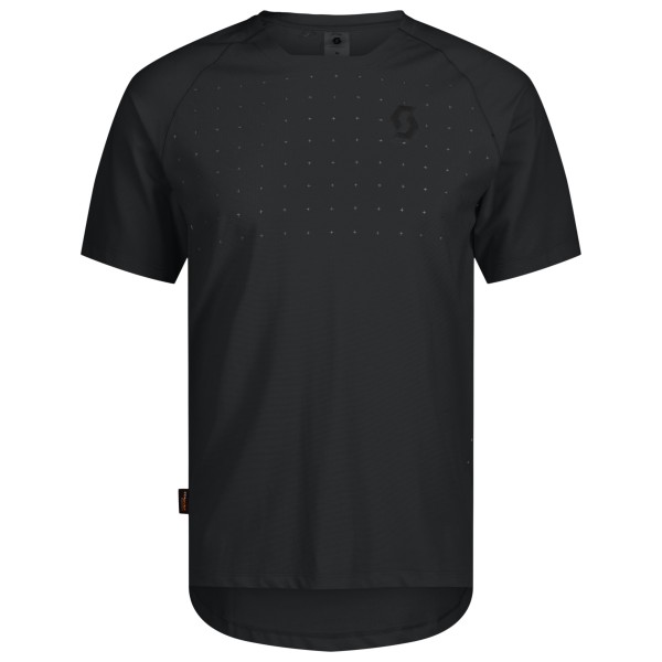 Scott Tee Trail Vertic Pro S/S Radtrikot Herren Mountainbike (Gr L |schwarz)