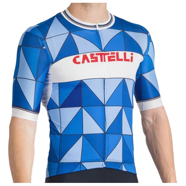 Castelli - Heritage Jersey - Velotrikot Gr XXL blau