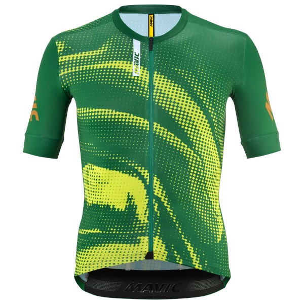 Mavic Aksium Graphic Jersey Radtrikot Men (Gr L |grün)