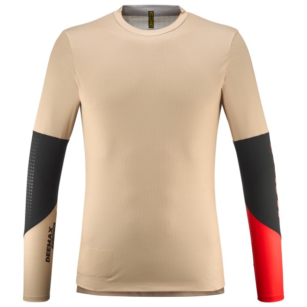 Mavic Deemax Enduro Pro L/S Jersey Radtrikot Men (Gr M |beige)