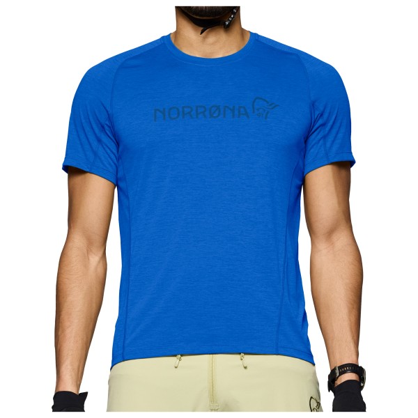Funktionsshirt Norrøna Fjørå Equaliser Lightweight T-Shirt Herren (Gr L |blau)
