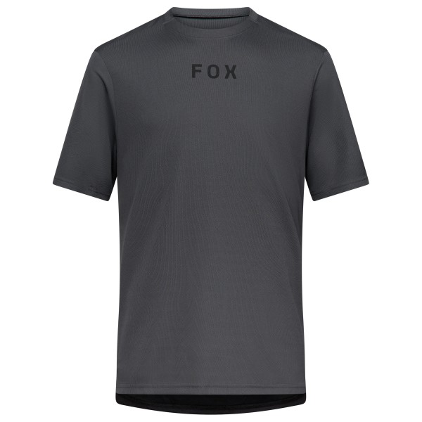 FOX Racing - Ranger S/S Jersey Wordmark - Velotrikot Gr XL grau