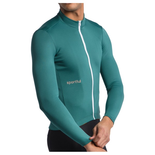 Sportful - Classic Thermal Jersey - Velotrikot Gr XXL türkis