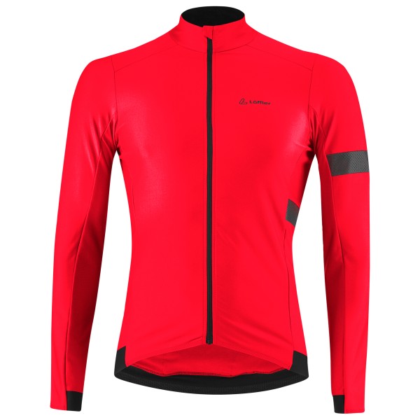 Löffler - Bike L/S Jersey Capitano - Velotrikot Gr 50 rot