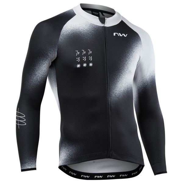Northwave - Blade Jersey L/S - Velotrikot Gr XL schwarz