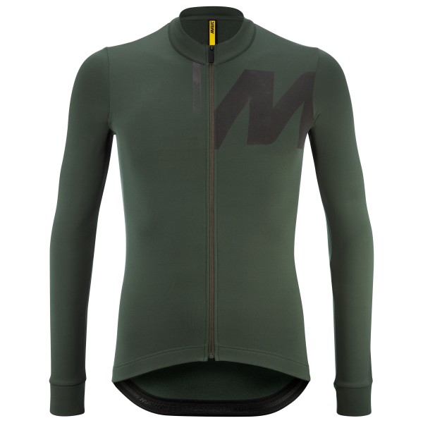 Radtrikots langar Mavic Ksyrium Thermo Jersey Herren (Gr M |oliv)