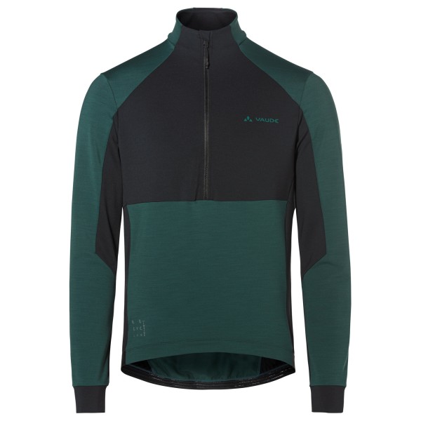 Vaude - Kuro Halfzip L/S Tricot - Velotrikot Gr XXL blau/schwarz