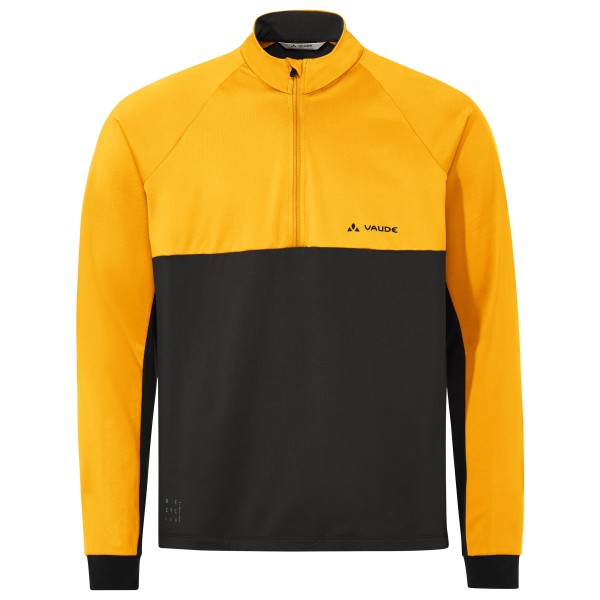 Vaude - Qimsa Halfzip L/S Shirt - Velotrikot Gr M schwarz