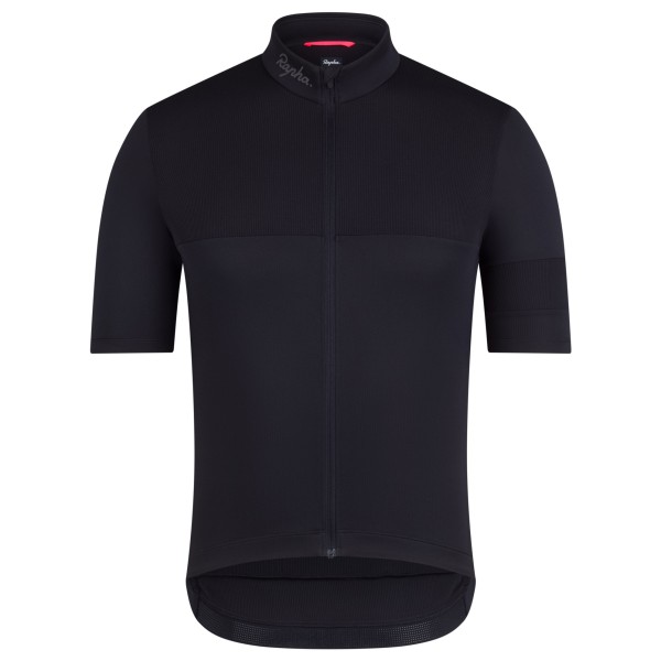 Radtrikots kurzar Rapha Brevet Element Jersey Herren (Gr XXL |schwarz/blau)