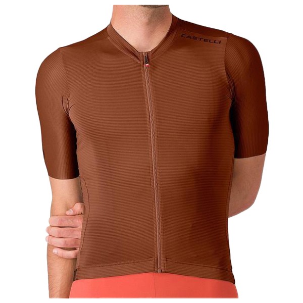 Castelli Espresso 2 Jersey Radtrikot Herren Rennrad (Gr 3XL |braun)
