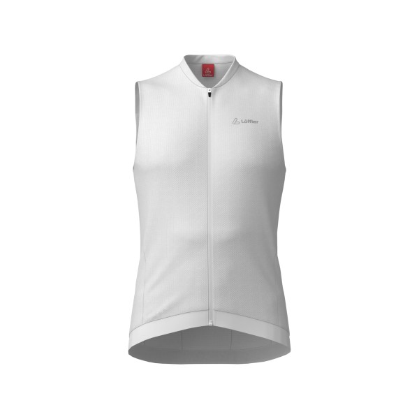 Löffler - Bike Sleeveless Jersey Full-Zip Vent Mid - Velo Singlet Gr 54 grau